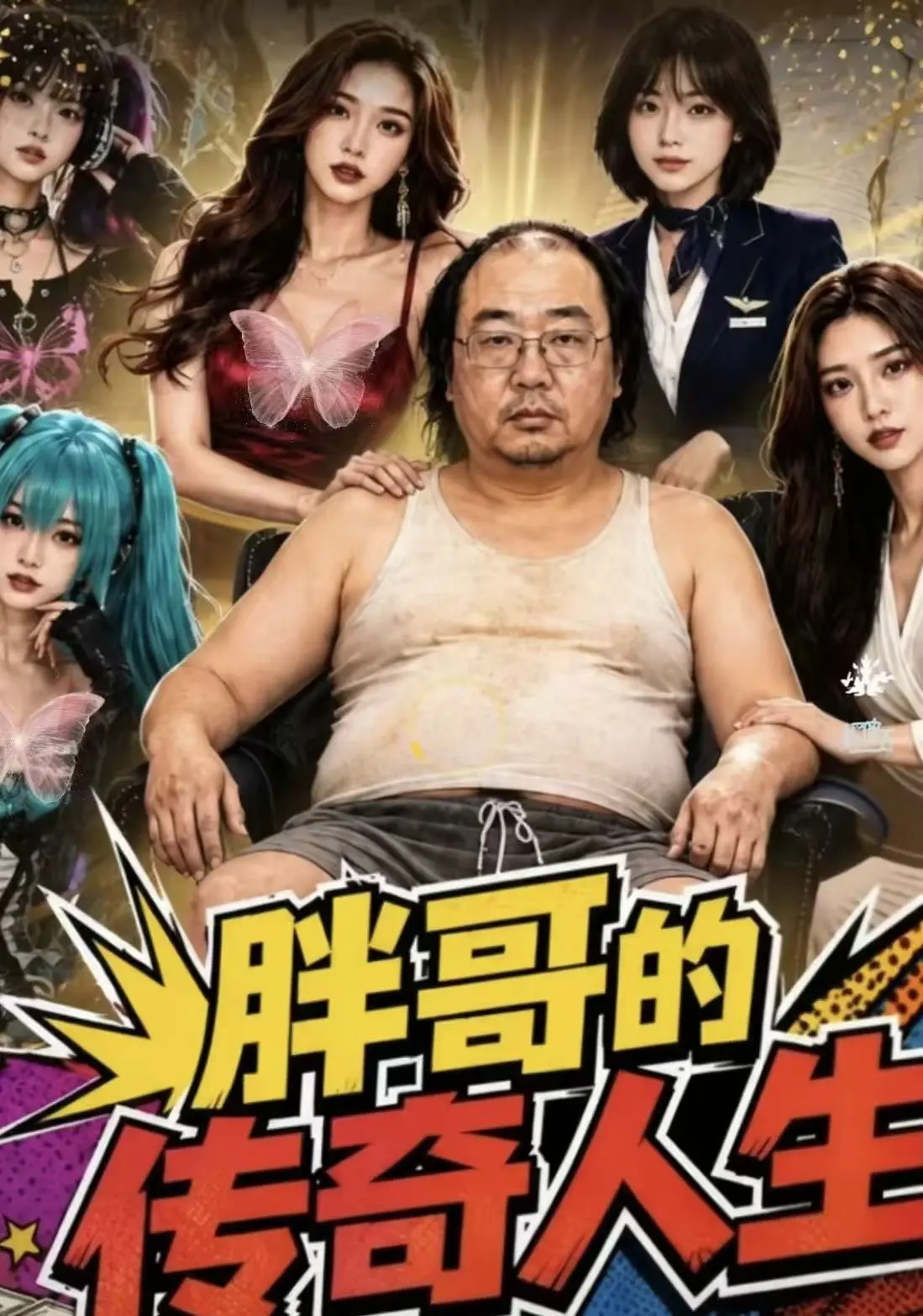 《胖哥的传奇人生》AI魔改短剧-全集免费在线观看无广告-胖哥的传奇人生夸克迅雷网盘直达